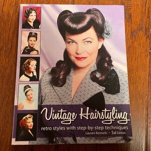 Vintage hairstyling book - est 2010